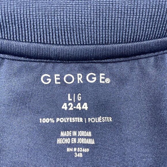 George Active Wear Short Sleeve Polo Shirt Men's Size Large 42-44 - Picture 4 of 7